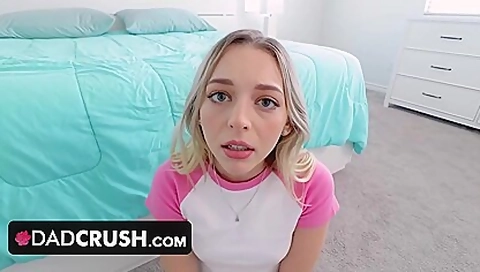 Blonde Lily Shagged By Stepdad For Making A Mess In The Kitchen