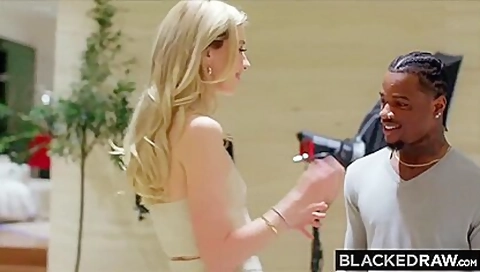 Bbc-thirsty Blonde Haley Squirts Like A Fountain