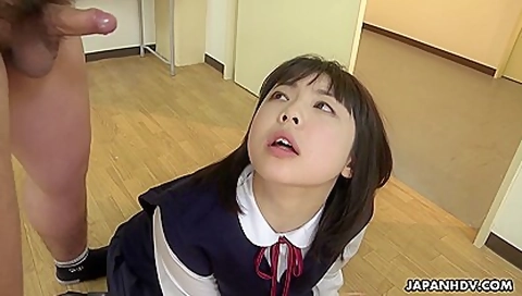 Japanese darling, Tomoyo Isumi sucks dicks, uncensored