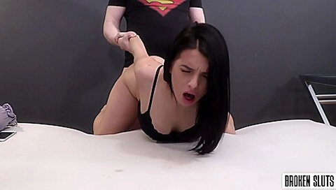 First Time Porn - Nervous Teen 18+ Fucked Rough In Her First Sex Tape