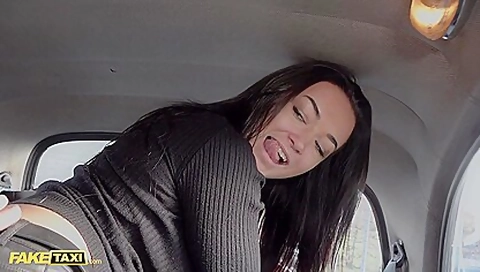 Fake Taxi Go Go dancer give a Private VIP dance