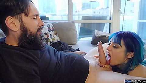 Sexy Jewelz Blu With Big Fake Boobs Has Passionate Sex