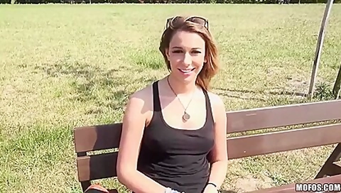 Ani Black Fox In Bubble Butt Blonde Public Seduction
