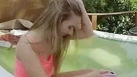 Teasing On Your Patio With Lilly Ford And Lily Ford