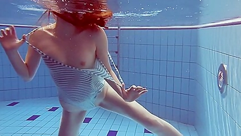 Libuse The Girl In Striped Body Suit