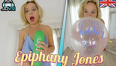 Balloon Popping With B2p - Hot Amateur Blonde - Epiphany Jones