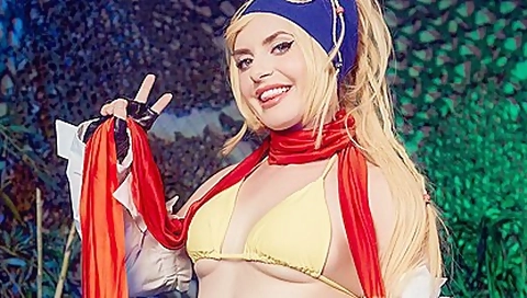 Parody And Protagonist Pussy Drilling With Final Fantasy