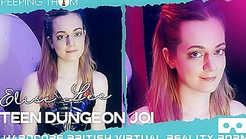 teen 18+ Dungeon Joi - British Amateur teen 18+ Solo