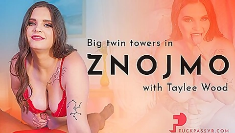 Fake twin Towers And Taylee Wood - Big In Znojmo With Big Tits Pornstar Hardcore Cum On Tits